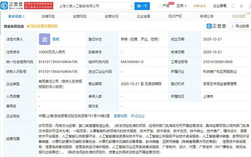 海纳百川，智启新篇——上海人工智能新公司成立公告